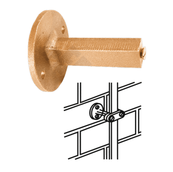 BACK PLATE HOLDFAST STEM