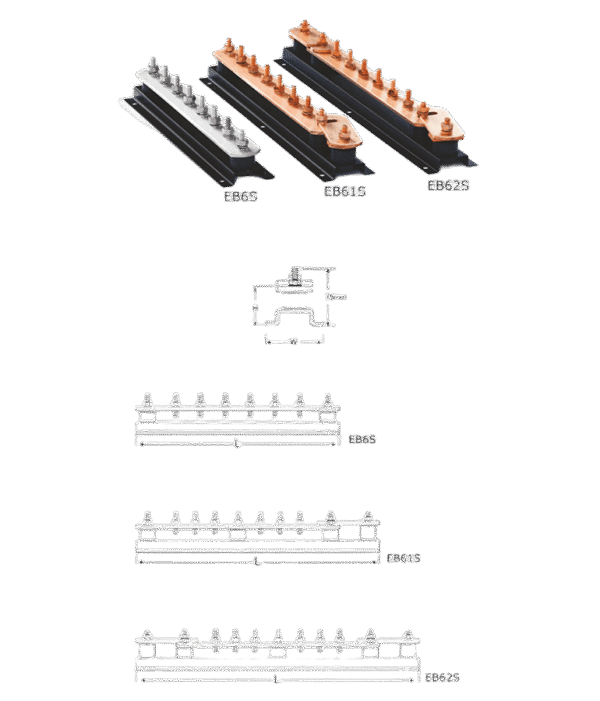 EARTH BARS AND DISCONNECTING LINKS