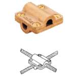 SQUARE CONDUCTOR CLAMP